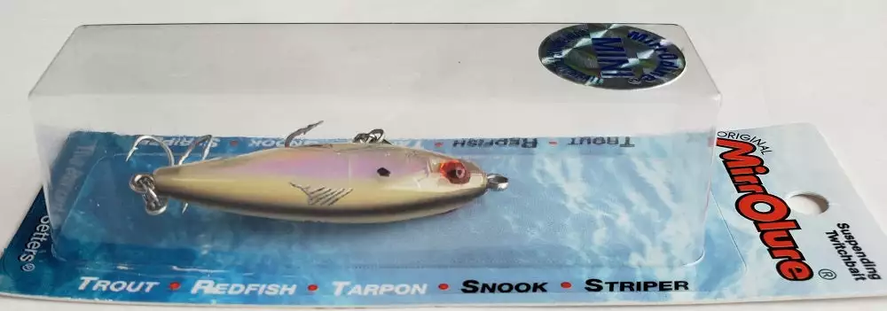 MirrOlure MirrOdine Mini Suspending Twitchbait 14MR-BNSBO 5 MirrOlure MirrOdine Mini Suspending Twitchbait 14MR-BNSBO