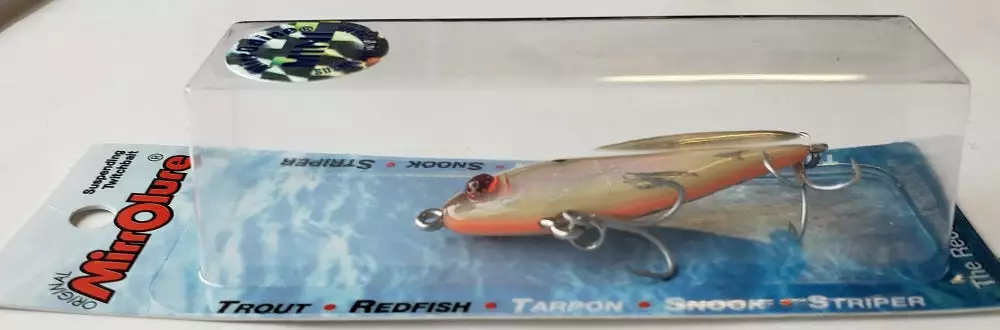 MirrOlure MirrOdine Mini Suspending Twitchbait 14MR-BNSBO 6 MirrOlure MirrOdine Mini Suspending Twitchbait 14MR-BNSBO