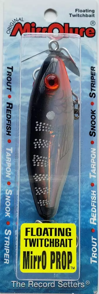 MirrOlure MirrO Prop Floating Twitchbait 10MR-21 Lures & Bait 4 MirrOlure MirrO Prop Floating Twitchbait 10MR-21 Lures & Bait