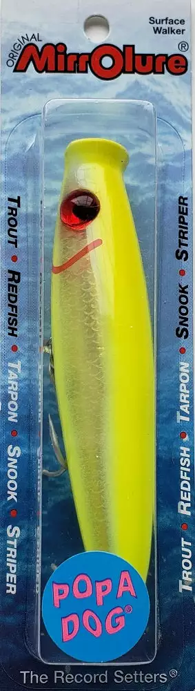 MirrOlure Popa Dog Surface Walker 87MR-CH 4 MirrOlure Popa Dog Surface Walker 87MR-CH