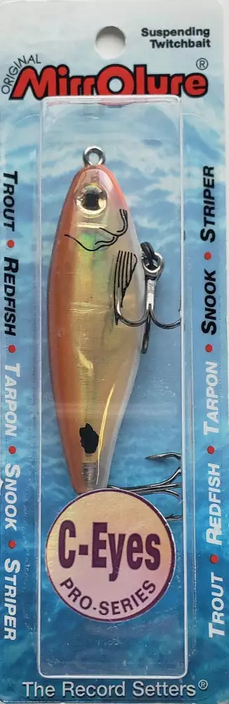 Lures & Bait MirrOlure C-Eye Pro-Series Twitchbait C17MR-RED 4 Lures & Bait MirrOlure C-Eye Pro-Series Twitchbait C17MR-RED