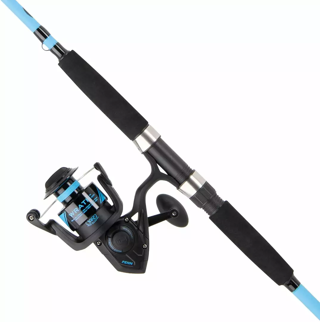 Rods & Combo's PENN Wrath 5000 Spinning Reel And Rod Combo WRTH5000802MH 5 Rods & Combo's PENN Wrath 5000 Spinning Reel And Rod Combo WRTH5000802MH