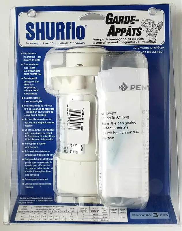 SHURflo Bait Sentry 1100 Marine 8 SHURflo Bait Sentry 1100 Marine
