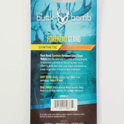 Game Scents & Covers The Buck Bomb Forehead Gland Synthetic Scent Wafers 3pk 200019