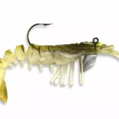 Lures & Bait Vudu Shrimp Gold 3-1/4" 2pk