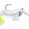 Vudu Shrimp Pearl/Chartreuse 3-1/4" 2pk