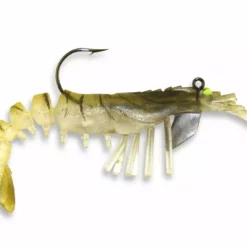 Lures & Bait Vudu Jumbo Shrimp Gold 4" 2pk