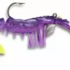 Lures & Bait Vudu Shrimp Purple/Chartreuse 3-1/4" 2pk 2 Lures & Bait Vudu Shrimp Purple/Chartreuse 3-1/4" 2pk