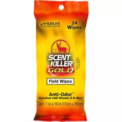 Hunting Wildlife Research Scent Killer Gold Field Wipes 24pk 1295
