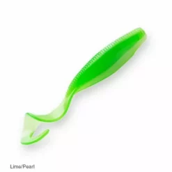 Z-Man Scented Curly TailZ 4" Lime/Pearl Lures & Bait